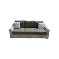 Tulum Sofa with Grey Cushion