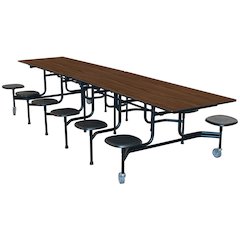 Mobile Stool Table