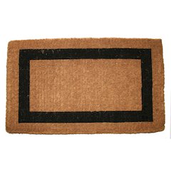 Single Border Doormat in Coir Material