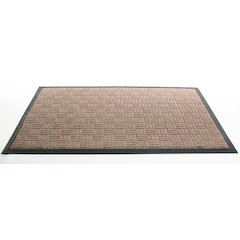 Synthetic Mat Brown Doormat in Polypropylene/ Rubber Material
