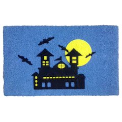 Haunted House Doormat in Coir/PVC Material