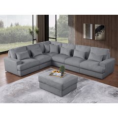 L Shaped Couch Sectional Sofa for Modern Living Room Large Couches