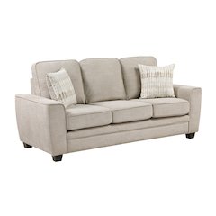 Zander Chenille Sofa in Taupe