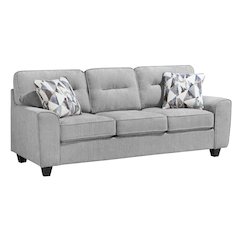 Bennett Chenille Sofa in Gray
