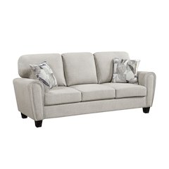 Lemond Chenille Sofa in Gray