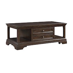Tobias Poplar Lift Top Cocktail Table in Espresso
