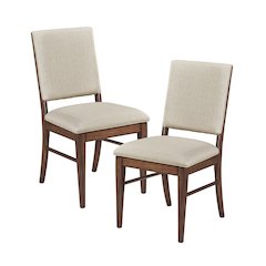 Monroe Textured Dining Side Chair, Set of 2 in Cream