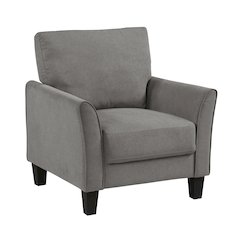 Aliana Textured Chair in Chocolate