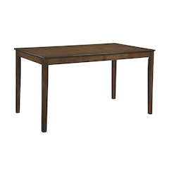 Maude Birch Veneer Dining Room Table in Chestnut