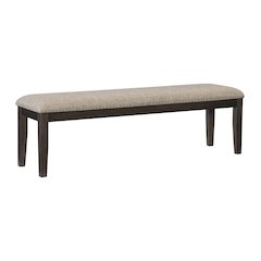 Southlake Textured Dining Room Bench in Brown