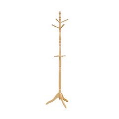 Manny Rubberwood Coat Rack in Natural