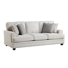 Lexicon Bradford Chenille Sofa in Sand