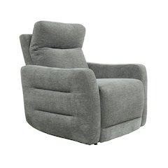 Edition Chenille Power Reclining Chair In Gray
