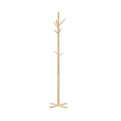 Jack Rubberwood Coat Rack in Natural