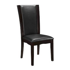 Daisy Wood Dining Room Side Chair, set of 2 in Brown