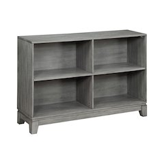 Garretson Acacia Bookcase in Gray