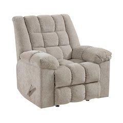 Baldwin Chenille Rocker Reclining Chair in Light Brown