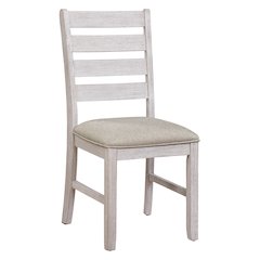Ithaca Asian Hardwood 5-Piece Dining Set in Grayish White and Brown