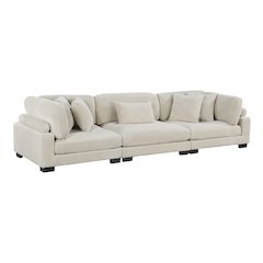 Traverse Corduroy Sofa in Beige