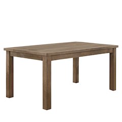 Janina Wood Dining Room Table in Natural