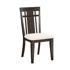 Makah Wood Dining Room Side Chair, set of 2 in Beige