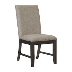 Southlake Textured Dining Room Side Chair, set of 2 in Brown