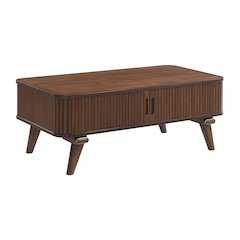Monroe Asian Hardwood Cocktail Table in Mango