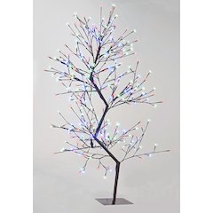 Dual Control Double-S Cherry Blossom Tree - White & RGB - 336 LEDs