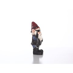 Biker Gnome W/Sunglasses & Helmet- Gnomad