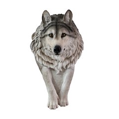 Wolf Head Sculpture Wall Hanging Ornament