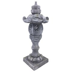36In Grey Stone Lantern