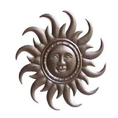 Bronze Metal Sunface