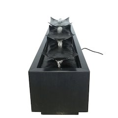 Multi Level Zinc Metal Plates Fountain