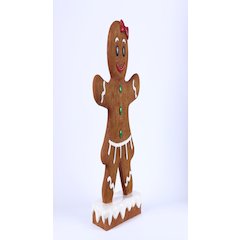 Gingerbread Girl Statue