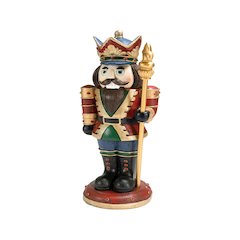 Wooden Finish Small Nutcracker