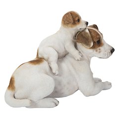 Mother & Baby Jack Russell