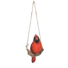 Hanging Cardinal On A Branch