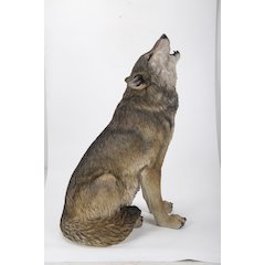 Large Wolf Statue