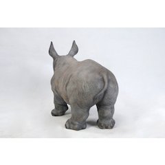 Rhino Baby Statue