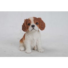 King Charles Puppy Statue