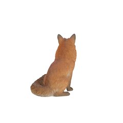 Sitting Fox Statue