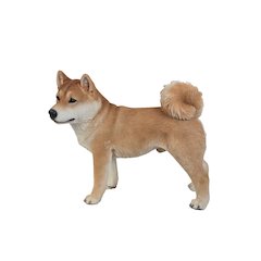 Standing Shiba Inu Statue