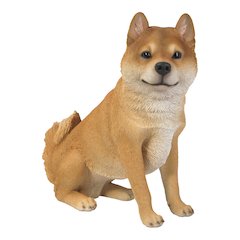 Shiba Inu Sitting Statue