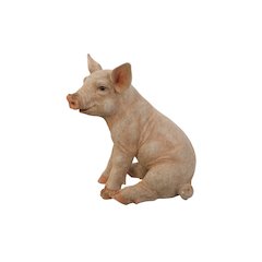 Large Sitting Pig