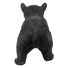 Black Bear Cub Walking Statue