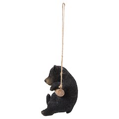 Hanging Black Bear Hug Branch