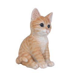 Sitting Kitten Statue