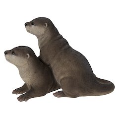 Playful Otters
