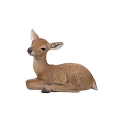 Deer Lying Down Statue