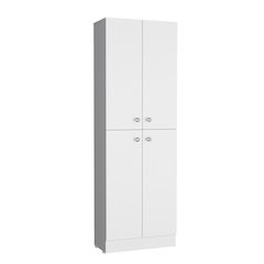 Lynch Pantry Cabinet White MDF